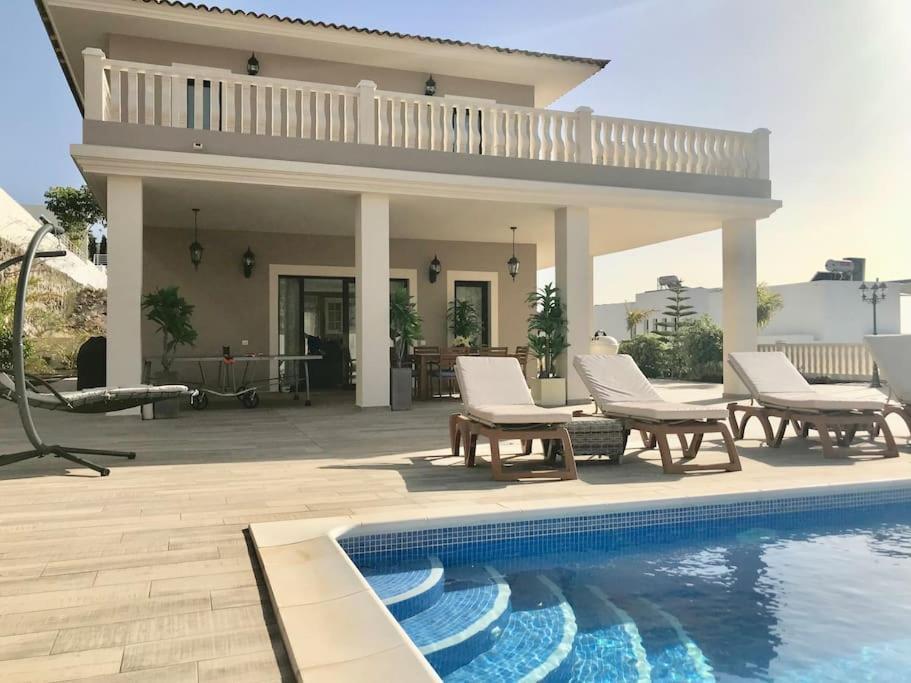 Villa Vista Bella Costa Adeje In Ruhiger Villengegend Mit Meerblick エクステリア 写真