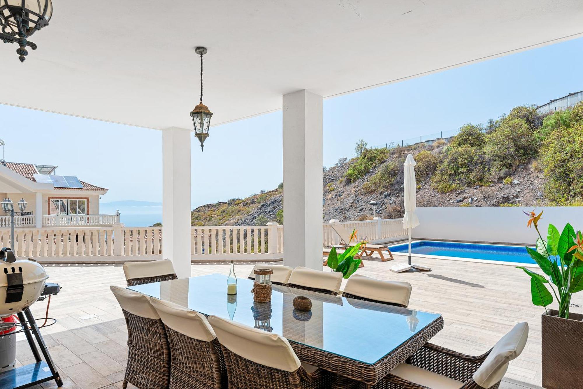 Villa Vista Bella Costa Adeje In Ruhiger Villengegend Mit Meerblick エクステリア 写真