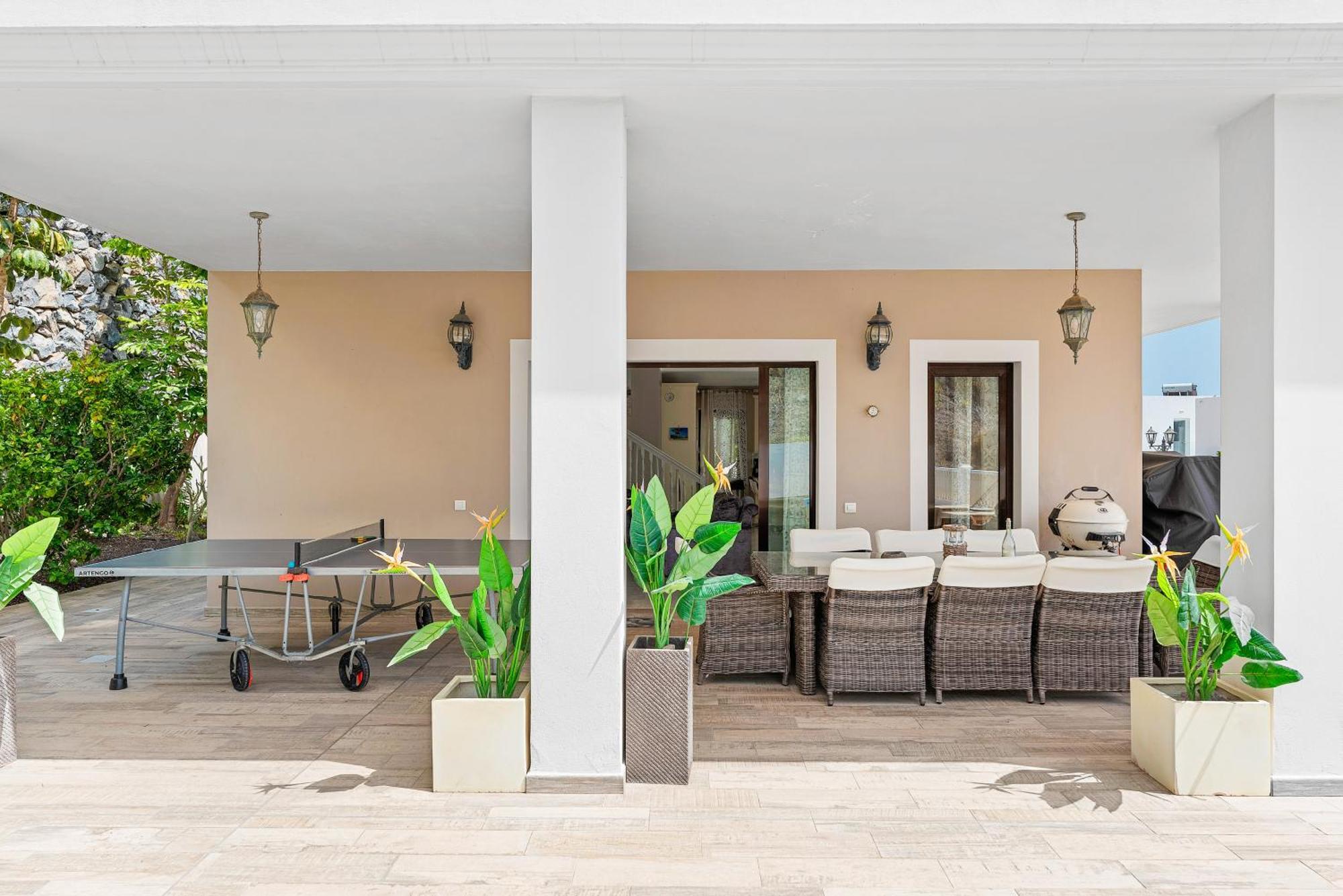 Villa Vista Bella Costa Adeje In Ruhiger Villengegend Mit Meerblick エクステリア 写真